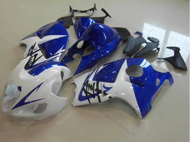 Azul Branco Carenagem & Plástico Suzuki GSXR 1300 Hayabusa 1996-2007 Azul Branco Carenagem & Plástico Suzuki GSXR 1300 Hayabusa 1996-2007