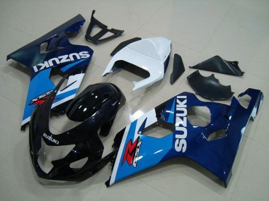 Azul Branco Carenagem Suzuki GSXR 750 K4 2004-2005