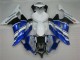 Azul Branco Carenagem Yamaha R6 2008-2016 Azul Branco Carenagem Yamaha R6 2008-2016