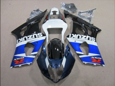 Azul Branco Decalque Abs Kits Completos Carenagem Suzuki GSXR 1000 K3 2003-2004