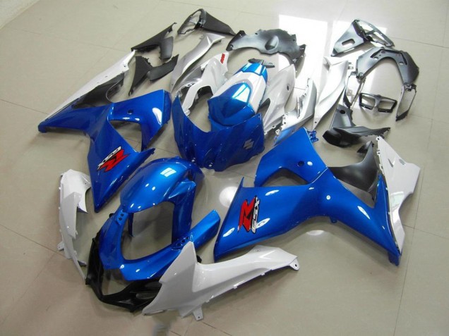 Azul & Branco Estilo OEM Carroçaria Suzuki GSXR 1000 K9 2009-2016 Azul & Branco Estilo OEM Carroçaria Suzuki GSXR 1000 K9 2009-2016