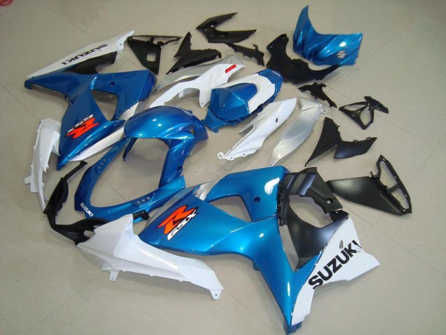 Azul & Branco Estilo OEM Kit Carenagem Suzuki GSXR 1000 K9 2009-2016 Azul & Branco Estilo OEM Kit Carenagem Suzuki GSXR 1000 K9 2009-2016
