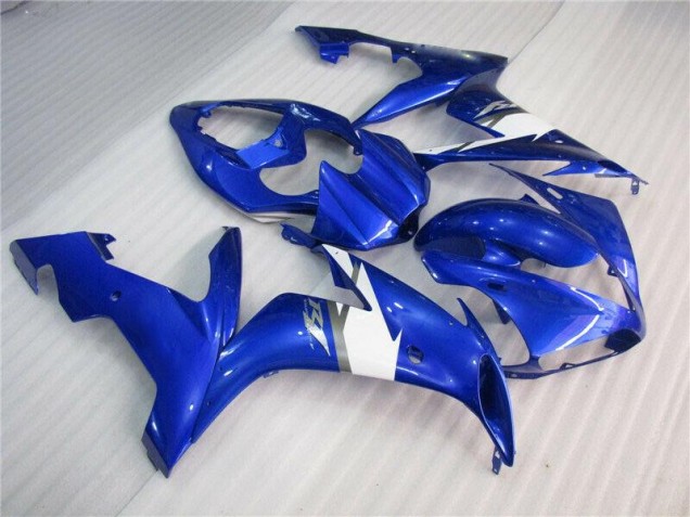 Azul Branco Injeção Kit Carenagem Yamaha R1 2004-2006 Azul Branco Injeção Kit Carenagem Yamaha R1 2004-2006