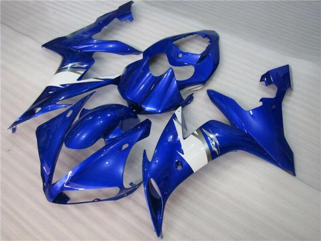 Azul Branco Injeção Kit Carenagem Yamaha R1 2004-2006 Azul Branco Injeção Kit Carenagem Yamaha R1 2004-2006