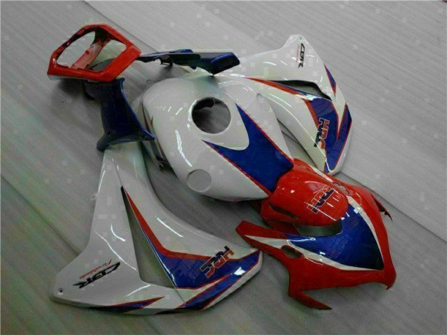 Azul Branco Kit Carenagem Honda CBR 1000RR 2008-2011 Azul Branco Kit Carenagem Honda CBR 1000RR 2008-2011