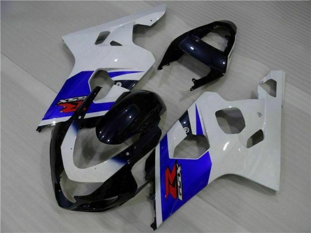 Azul Branco Kit Carenagem Suzuki GSXR 600 / 750 K4 2004-2005 Azul Branco Kit Carenagem Suzuki GSXR 600 / 750 K4 2004-2005
