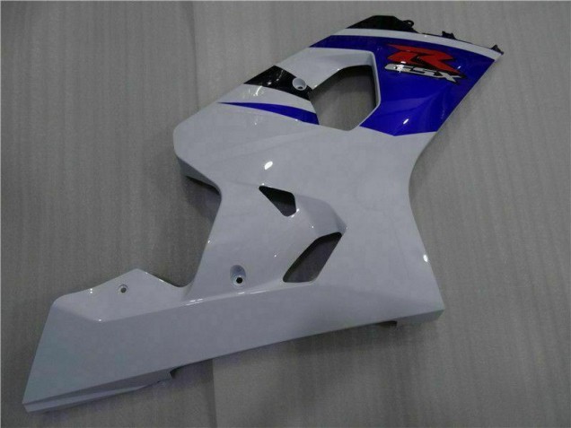 Azul Branco Kit Carenagem Suzuki GSXR 600 / 750 K4 2004-2005 Azul Branco Kit Carenagem Suzuki GSXR 600 / 750 K4 2004-2005