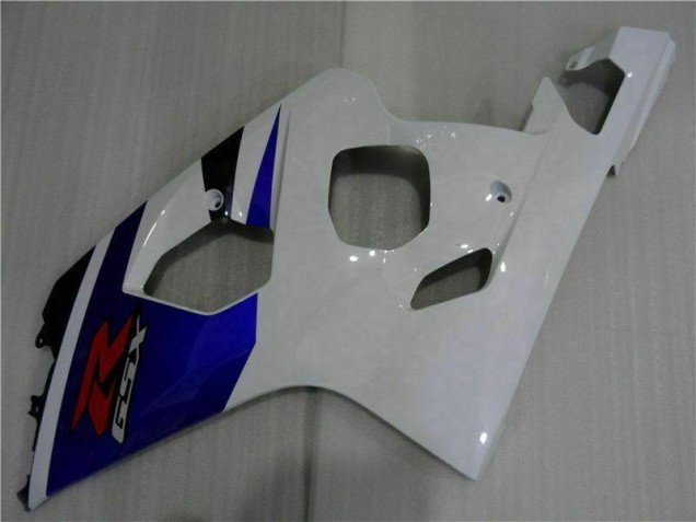 Azul Branco Kit Carenagem Suzuki GSXR 600 / 750 K4 2004-2005 Azul Branco Kit Carenagem Suzuki GSXR 600 / 750 K4 2004-2005
