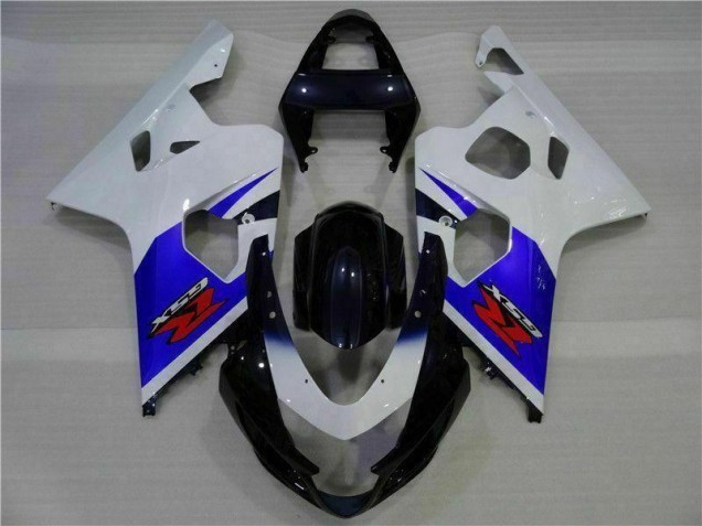 Azul Branco Kit Carenagem Suzuki GSXR 600 / 750 K4 2004-2005 Azul Branco Kit Carenagem Suzuki GSXR 600 / 750 K4 2004-2005