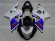 Azul Branco Kit Carenagem Suzuki GSXR 600 / 750 K4 2004-2005 Azul Branco Kit Carenagem Suzuki GSXR 600 / 750 K4 2004-2005