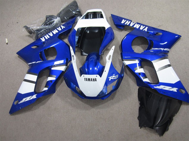 Azul Branco Kits Carenagem Yamaha R6 1998-2002 Azul Branco Kits Carenagem Yamaha R6 1998-2002