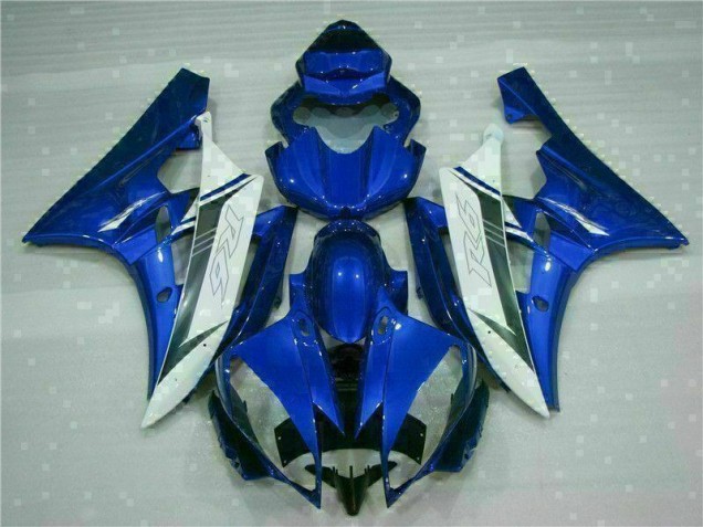 Azul Branco Kits Carenagem Yamaha R6 2006-2007 Azul Branco Kits Carenagem Yamaha R6 2006-2007