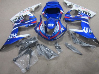 Azul Branco Motul Fiat Carroçaria Yamaha R1 2002-2003