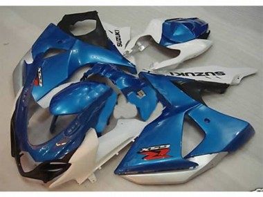Azul Branco Plástico Suzuki GSXR 1000 K9 2009-2016