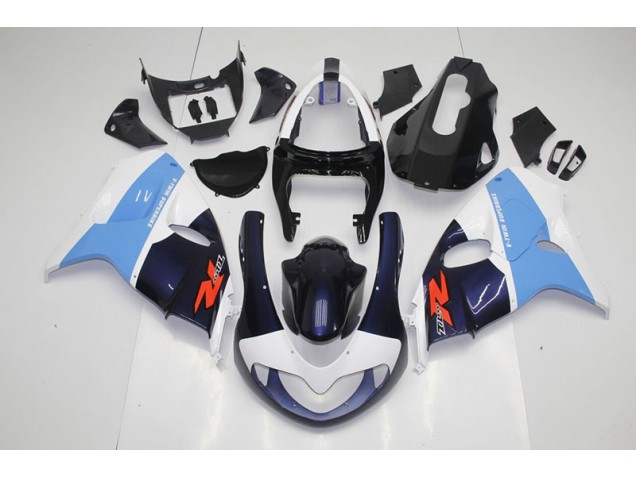 Azul Branco Plástico Suzuki TL1000R 1998-2003 Azul Branco Plástico Suzuki TL1000R 1998-2003