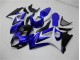 Azul Branco Preto Carenagem Suzuki GSXR 1000 K7 2007-2008 Azul Branco Preto Carenagem Suzuki GSXR 1000 K7 2007-2008