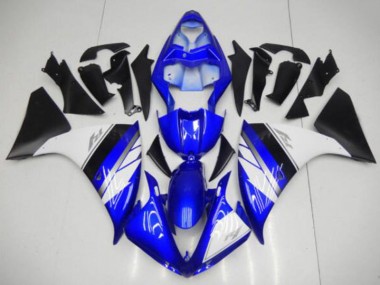 Azul Branco Preto Carenagem Yamaha R1 2009-2011