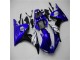 Azul Branco Preto Carenagem Yamaha R6 2003-2005 Azul Branco Preto Carenagem Yamaha R6 2003-2005