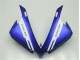 Azul Branco Preto Kit Carenagem Yamaha R1 2012-2014 Azul Branco Preto Kit Carenagem Yamaha R1 2012-2014