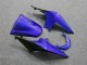 Azul Branco Preto Ninja Abs Plástico Kawasaki EX250 2008-2012 Azul Branco Preto Ninja Abs Plástico Kawasaki EX250 2008-2012