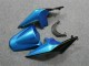 Azul Branco Preto Ninja Abs Plásticos Kawasaki EX250 2008-2012 Azul Branco Preto Ninja Abs Plásticos Kawasaki EX250 2008-2012