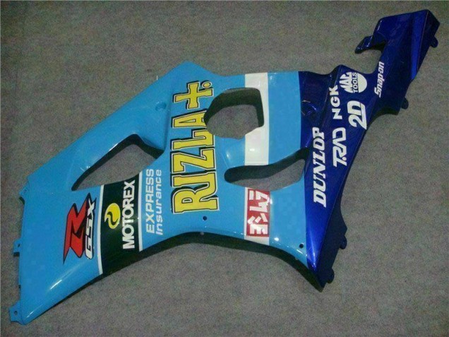 Azul Carenagem Suzuki GSXR 1000 K3 2003-2004 Azul Carenagem Suzuki GSXR 1000 K3 2003-2004