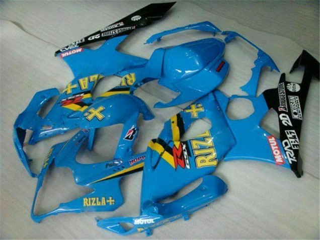 Azul Carenagem Suzuki GSXR 1000 K5 2005-2006 Azul Carenagem Suzuki GSXR 1000 K5 2005-2006