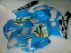 Azul Carenagem Suzuki GSXR 1000 K5 2005-2006 Azul Carenagem Suzuki GSXR 1000 K5 2005-2006