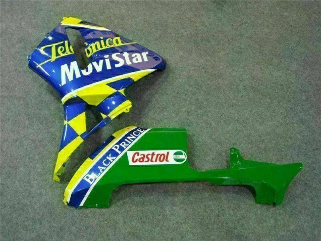 Azul Carroçaria Honda CBR 600RR 2005-2006 Azul Carroçaria Honda CBR 600RR 2005-2006