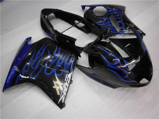 Azul Chama Carenagem Honda CBR 1100 XX 1996-2007 Azul Chama Carenagem Honda CBR 1100 XX 1996-2007