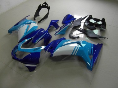 Azul Escuro Carenagem Kawasaki ZX 250R 2008-2012