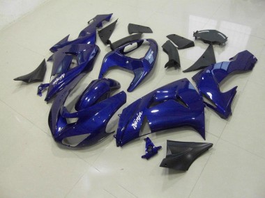 Azul Escuro Carenagem Kawasaki ZX10R 2006-2007
