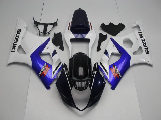 Azul Escuro Frente & Azul Carenagem Suzuki GSXR 1000 K3 2003-2004 Azul Escuro Frente & Azul Carenagem Suzuki GSXR 1000 K3 2003-2004