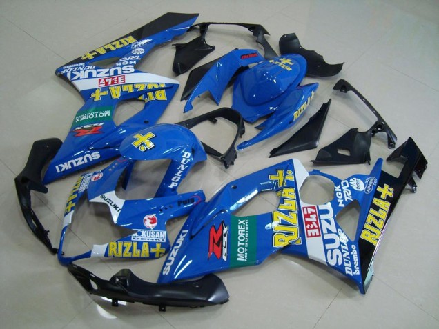 Azul Escuro Rizla Carenagem Suzuki GSXR 1000 K5 2005-2006 Azul Escuro Rizla Carenagem Suzuki GSXR 1000 K5 2005-2006