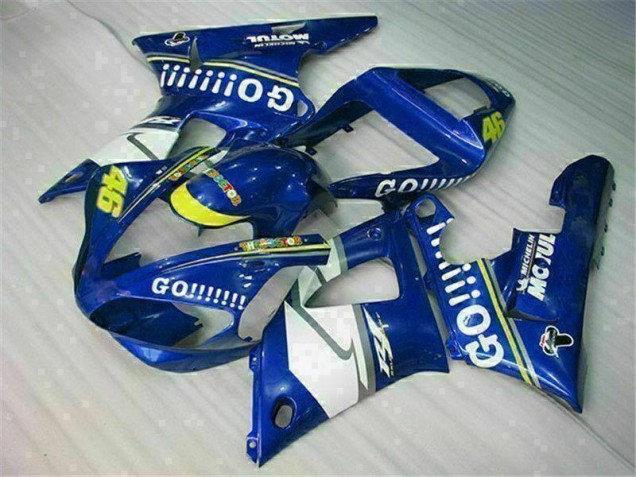 Azul Injeção Kit Carenagem Yamaha R1 2000-2001 Azul Injeção Kit Carenagem Yamaha R1 2000-2001