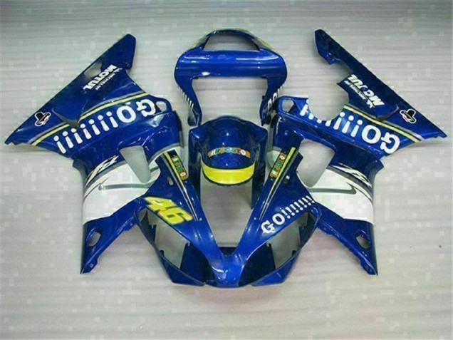 Azul Injeção Kit Carenagem Yamaha R1 2000-2001 Azul Injeção Kit Carenagem Yamaha R1 2000-2001