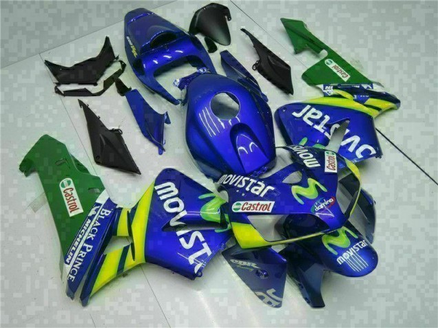 Azul Kit Carenagem Honda CBR 600RR 2005-2006 Azul Kit Carenagem Honda CBR 600RR 2005-2006
