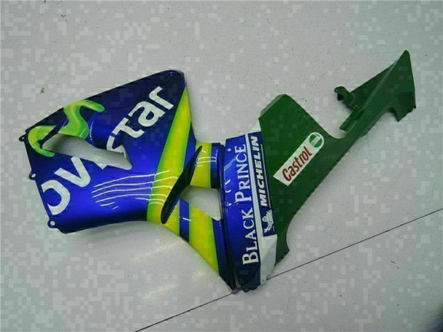 Azul Kit Carenagem Honda CBR 600RR 2005-2006 Azul Kit Carenagem Honda CBR 600RR 2005-2006