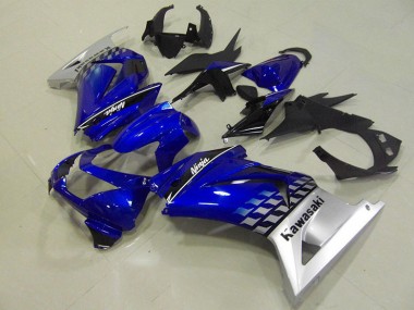 Azul Kit Carenagem Kawasaki ZX 250R 2008-2012