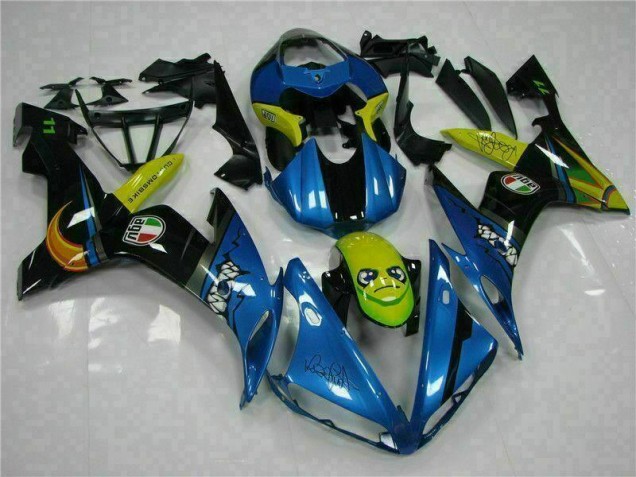 Azul Kit Carenagem Yamaha R1 2004-2006 Azul Kit Carenagem Yamaha R1 2004-2006