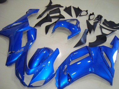 Azul Plásticos Kawasaki ZX6R 2007-2008