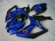 Azul Plásticos Suzuki GSXR 600 / 750 K6 2006-2007