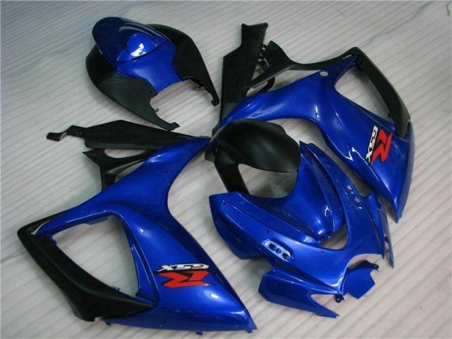 Azul Plásticos Suzuki GSXR 600 / 750 K6 2006-2007