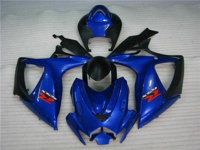 Azul Plásticos Suzuki GSXR 600 / 750 K6 2006-2007