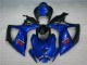 Azul Plásticos Suzuki GSXR 600 / 750 K6 2006-2007