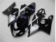 Azul Prata Carenagem Suzuki GSXR 600 / 750 K4 2004-2005 Azul Prata Carenagem Suzuki GSXR 600 / 750 K4 2004-2005