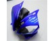 Azul Preto Abs Carenagem Yamaha R6 2006-2007 Azul Preto Abs Carenagem Yamaha R6 2006-2007