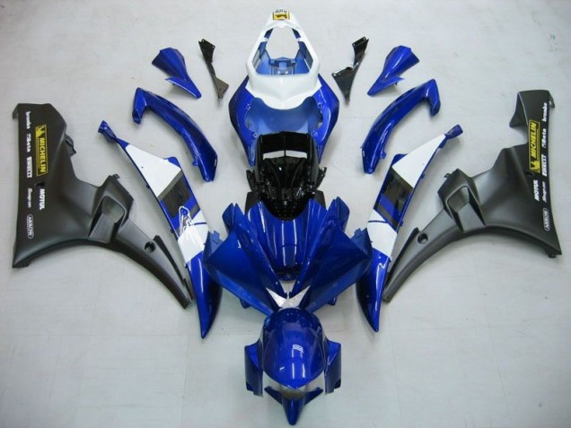 Azul Preto Abs Kits Carenagem Yamaha R6 2006-2007 Azul Preto Abs Kits Carenagem Yamaha R6 2006-2007