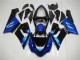 Azul Preto Abs Kits Completos Carenagem Kawasaki ZX6R 2005-2006 Azul Preto Abs Kits Completos Carenagem Kawasaki ZX6R 2005-2006
