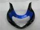 Azul Preto Abs Kits Completos Carenagem Suzuki GSXR 600 / 750 K1 K2 K3 2001-2003 Azul Preto Abs Kits Completos Carenagem Suzuki GSXR 600 / 750 K1 K2 K3 2001-2003